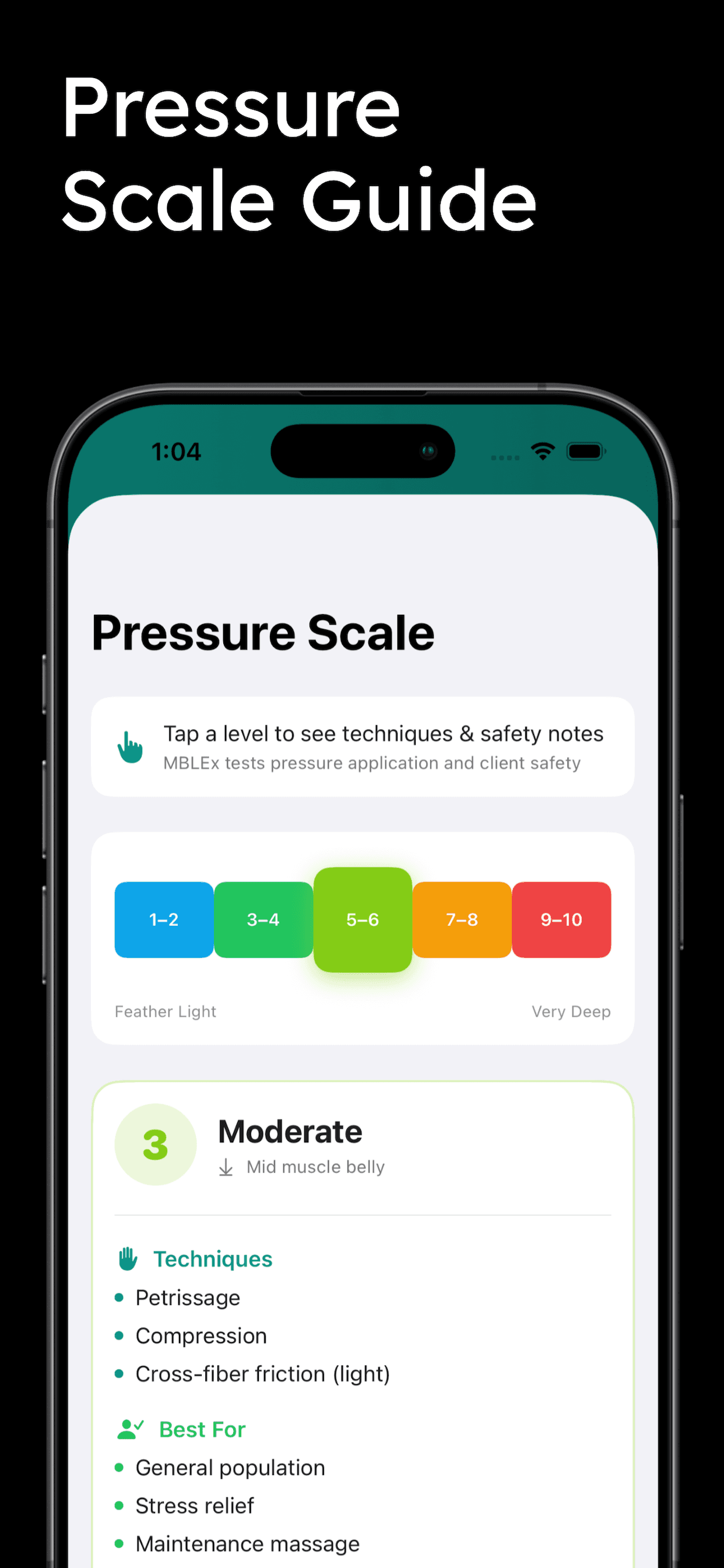 Massage Therapy Prep screenshot 1