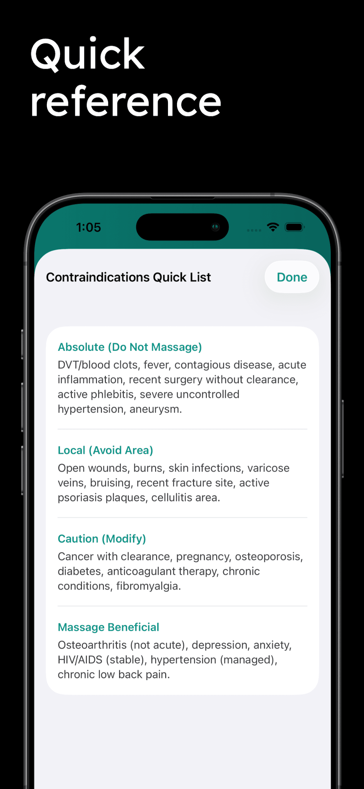Massage Therapy Prep screenshot 3