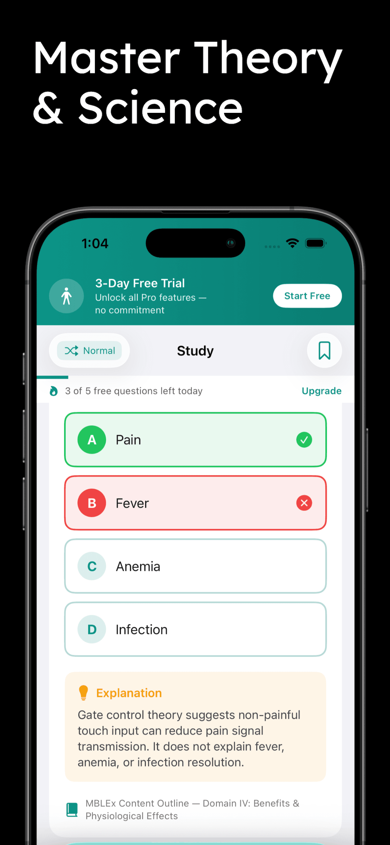 Massage Therapy Prep screenshot 9