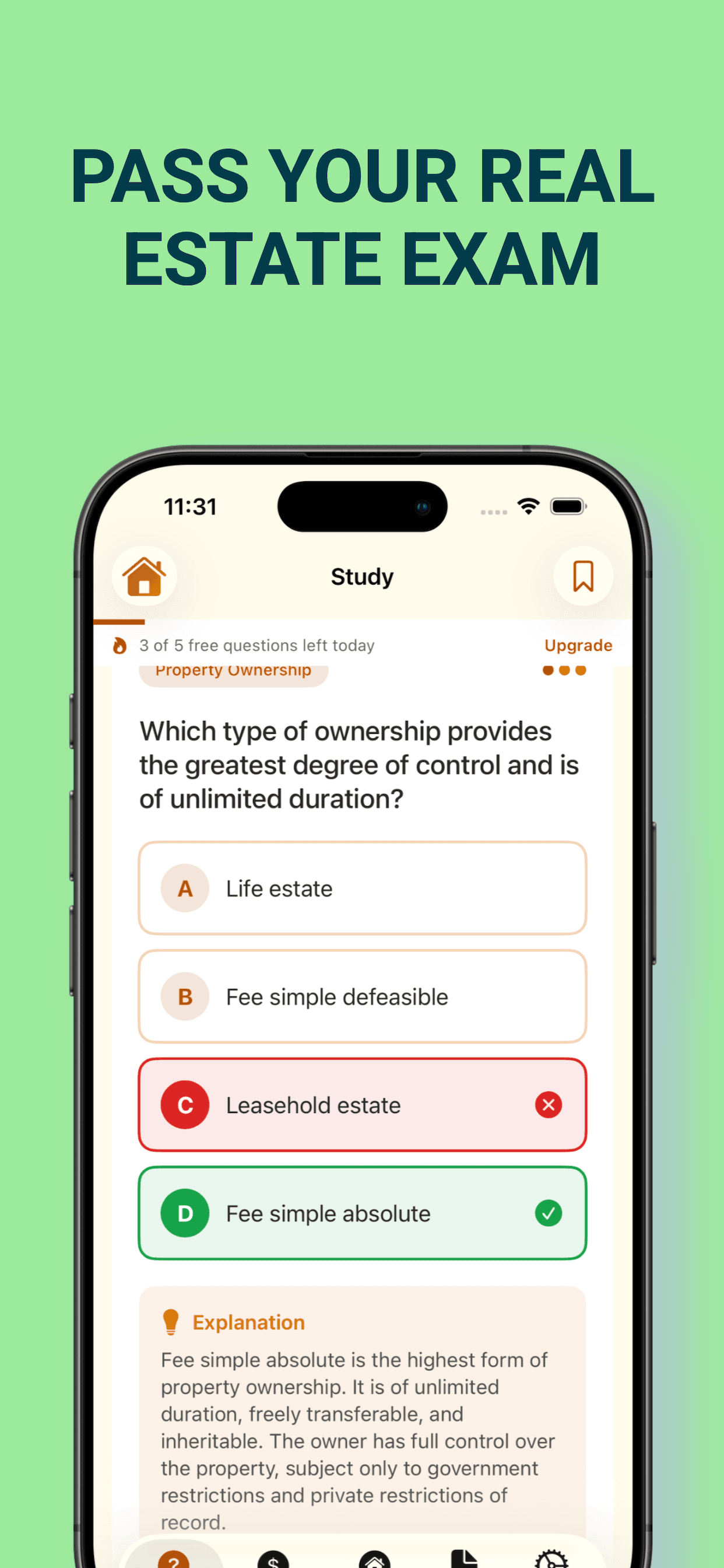 Real Estate Prep screenshot 1