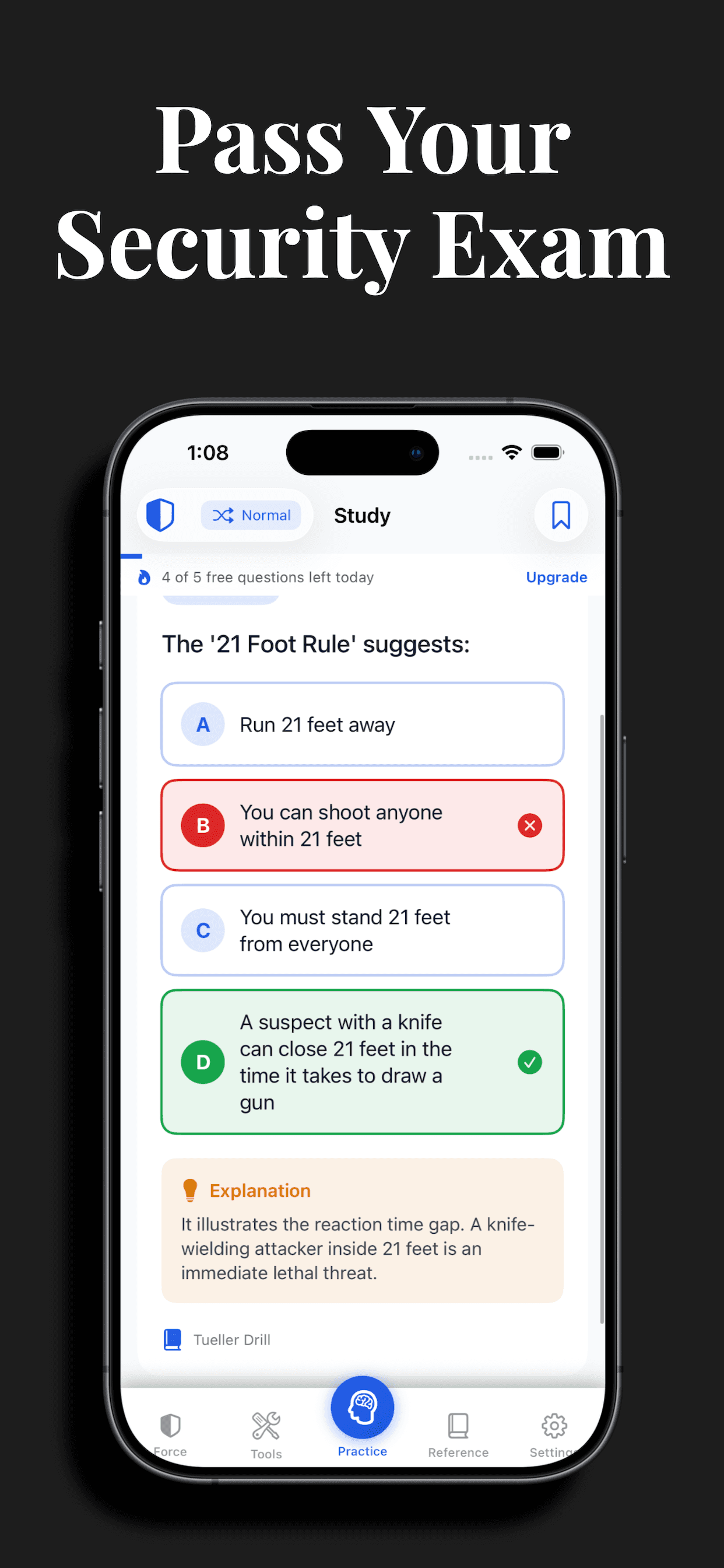 Security Guard Prep screenshot 1