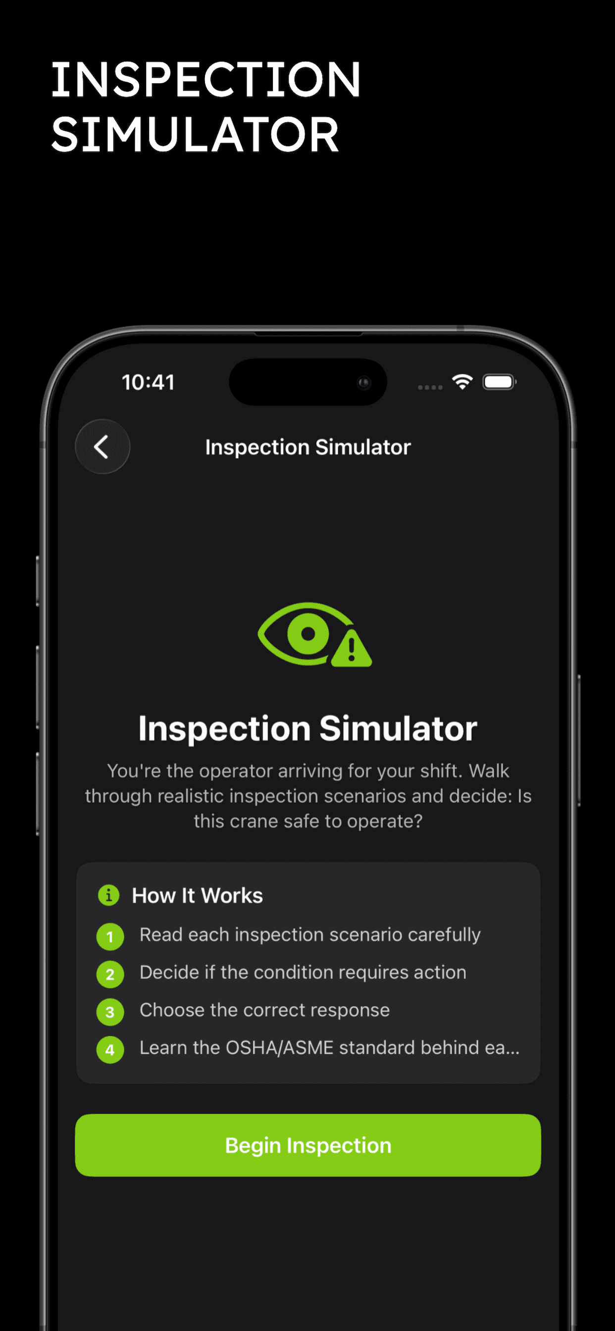 Crane Prep screenshot 1
