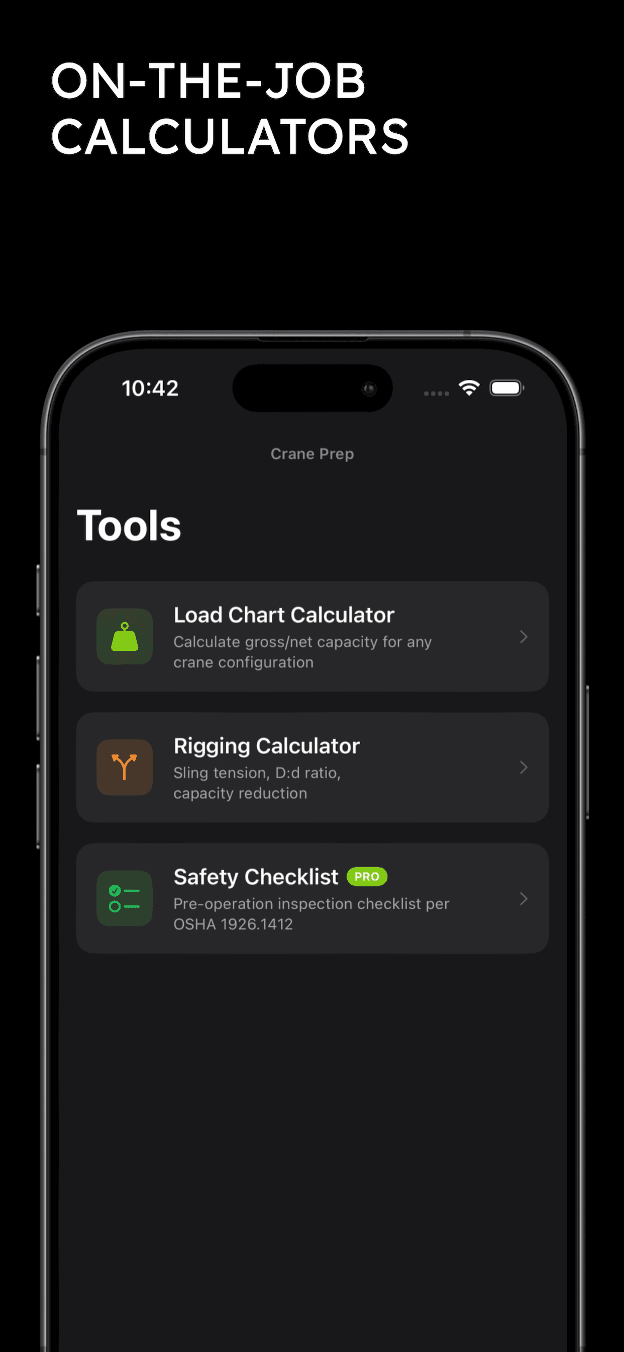 Crane Prep screenshot 2