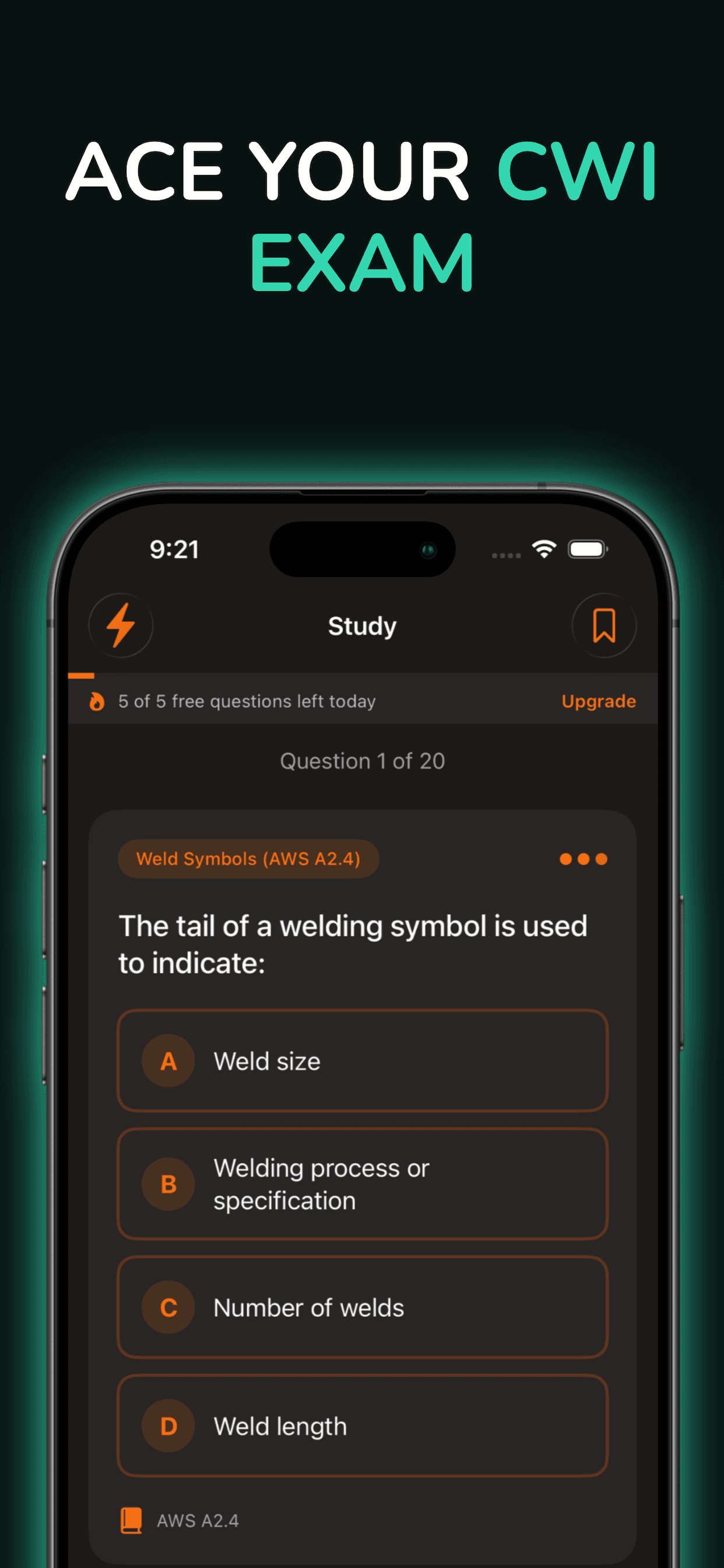 CWI Prep screenshot 1