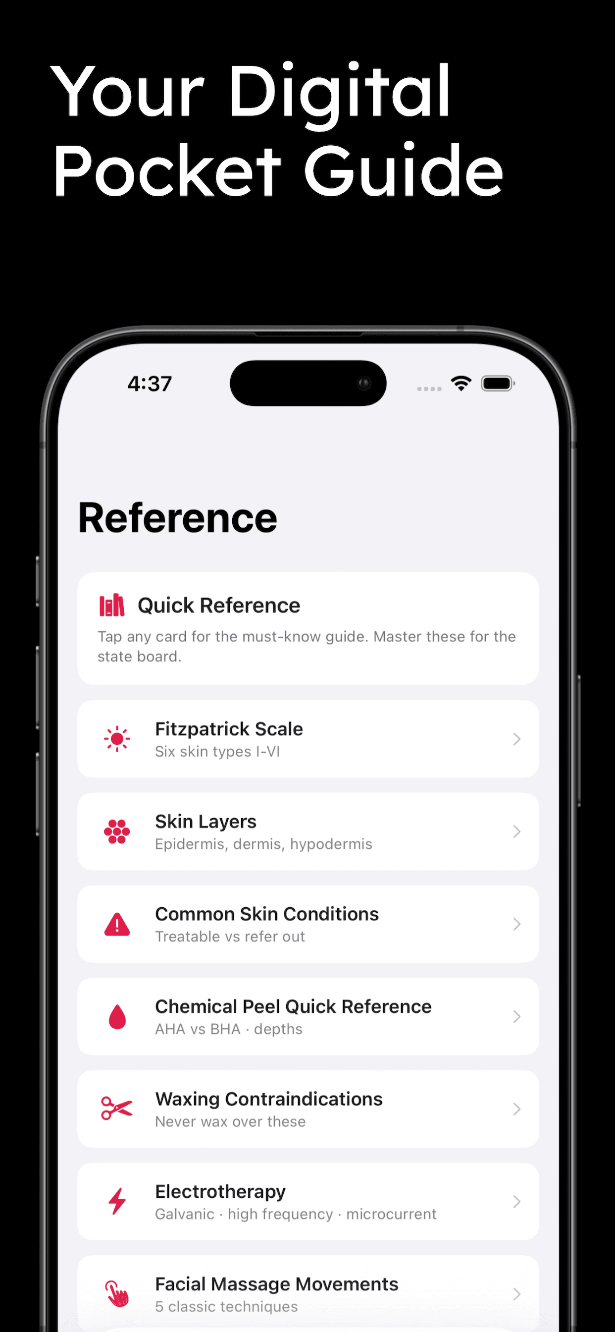 Esthetician Prep screenshot 3