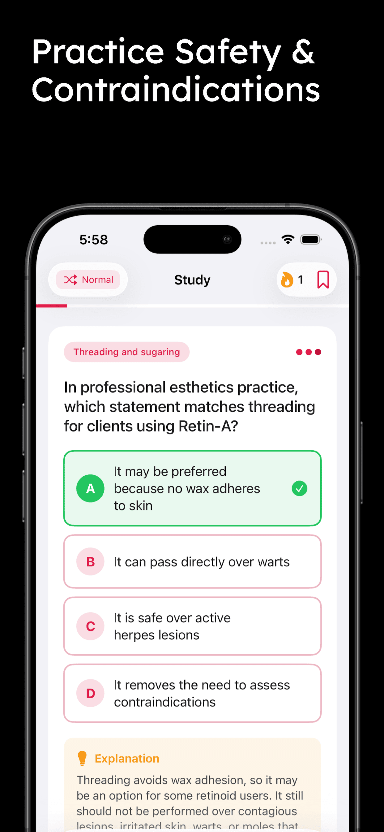 Esthetician Prep screenshot 6
