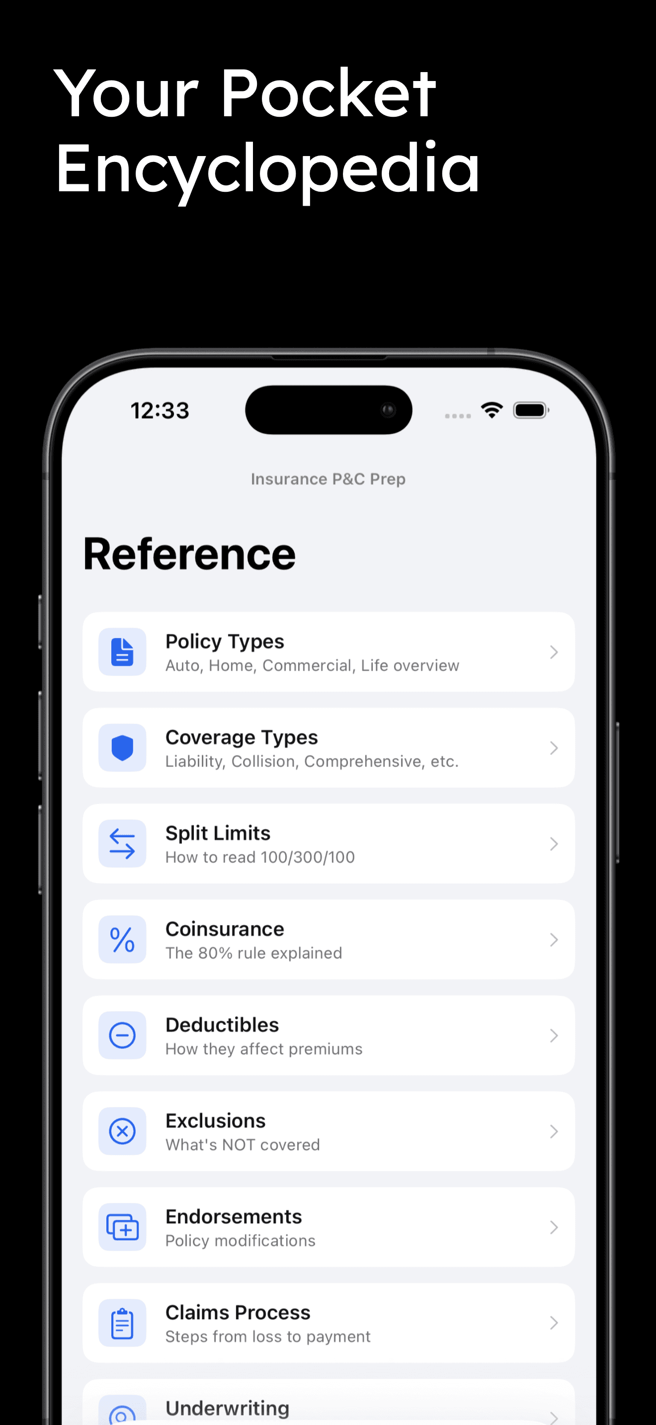 Insurance P&C Prep screenshot 3