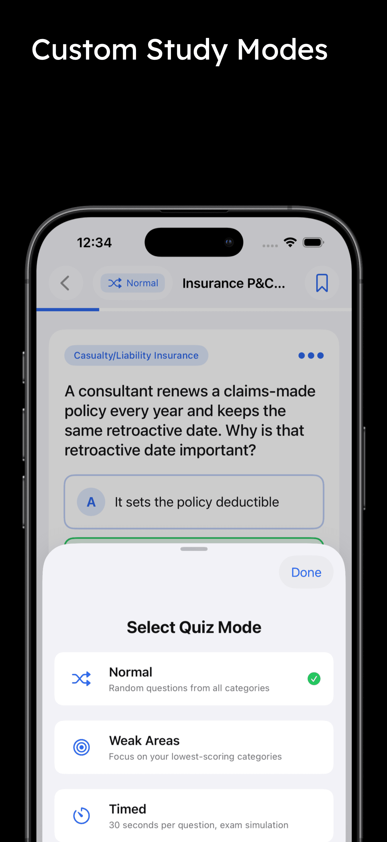 Insurance P&C Prep screenshot 7
