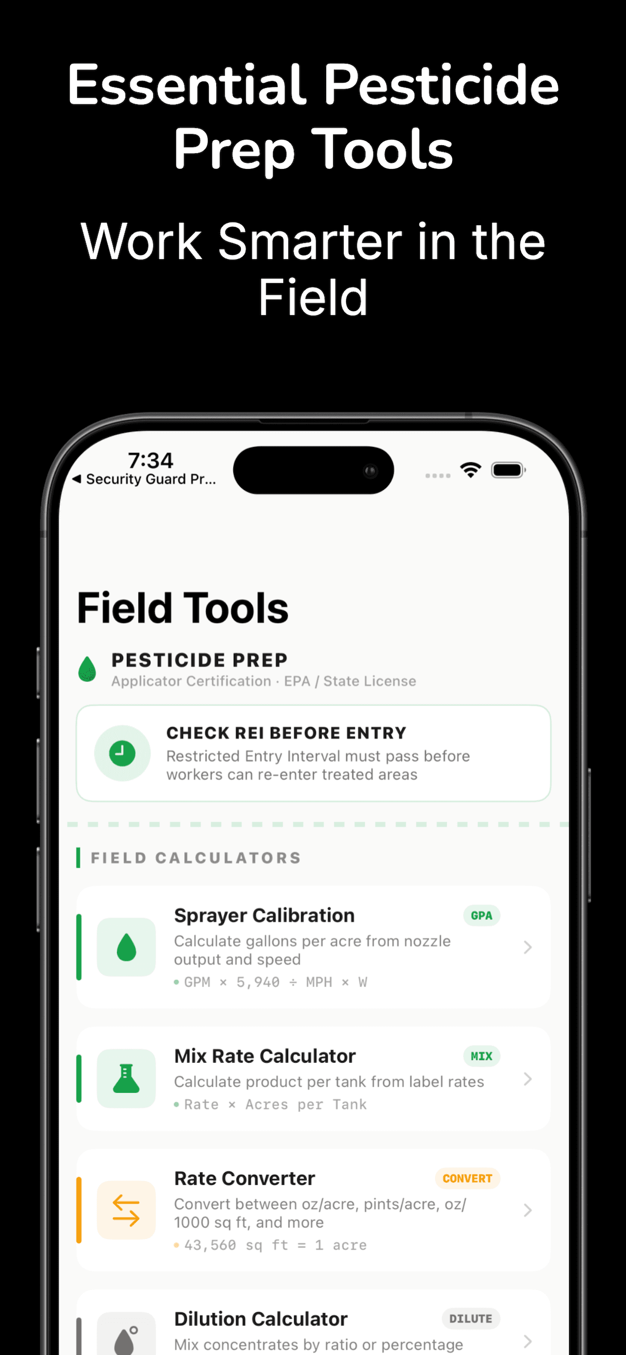 Pesticide Applicator Prep screenshot 3