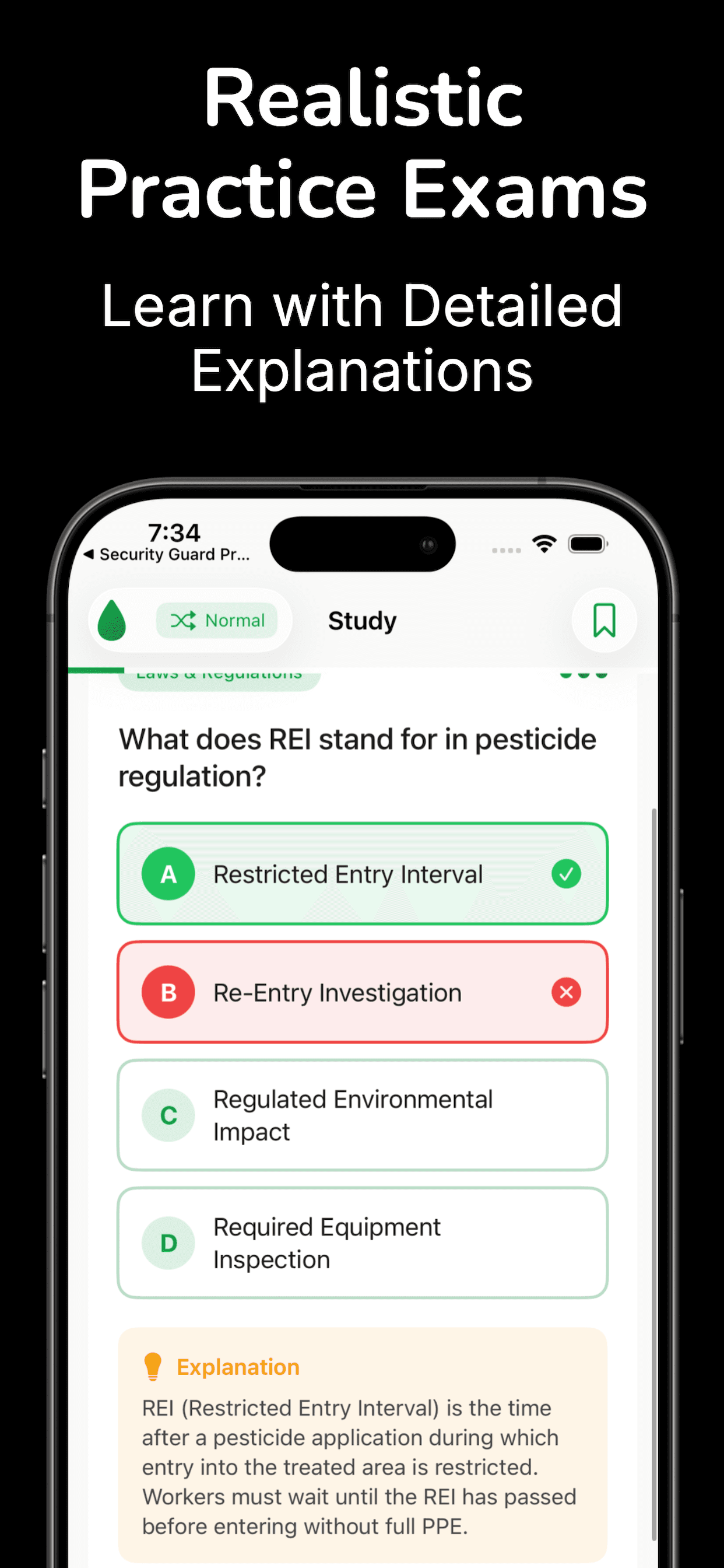 Pesticide Applicator Prep screenshot 6